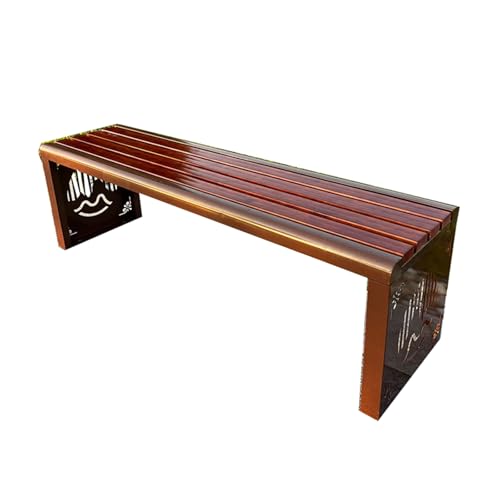 Banc d'extérieur de style pour communauté de parc et aménagement public
