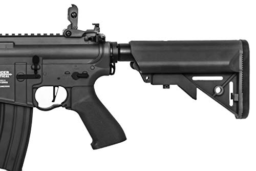 Lancer Tactical Gen2 Proline Mk18 Mod 0 M4 Full Metal Aeg Airsoft Rifle With Etu & Mosfet (Black) #TOP24