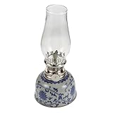 Élément décoratif adaptable : cette lanterne à huile de table s’intègre parfaitement sur une table ou un autel et sert également de photophore en porcelaine pour une décoration intérieure unique. elle est idéale pour les petites lampes à huile et les petites lampes de table en céramique