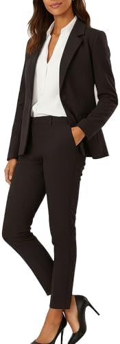 Marycrafts Women’s Two Piece Suits – Business Blazer Pant Suit Se...