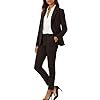 Marycrafts Women’s Two Piece Suits – Business Blazer Pant Suit Set, Professional Work Outfit for Office