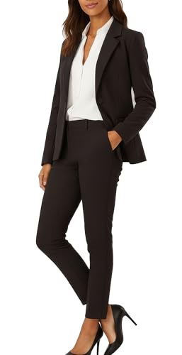 Marycrafts Women’s Two Piece Suits – Business Blazer Pant Suit Set for Work, Professional...