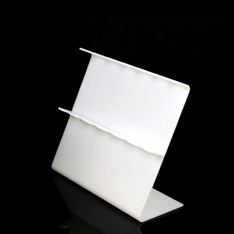 Supporto for pipette in acrilico a forma di Z for 5 pipette a canale singolo - Soluzione for l'organizzazione del laboratorio