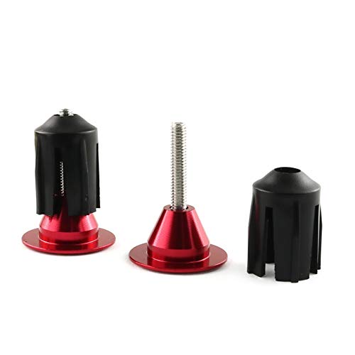 Lrong 2Pairs Bar End Plugs Bicycle Handlebar End Caps Bike Handlebars For Mountain Bike Road Bike #TOP2