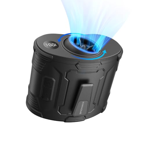 KIWIHOME Portable Waist Fan Clip On 4-in-1 with 360 Rotatable Airflow