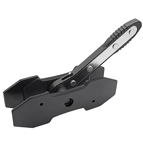 Five Bananas Brake Caliper Press Tool, Car Ratcheting Brake Caliper Piston Spreader Press Tool With 2 Pcs Steel Plates, Black #TOP1