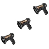 Sosoport 3 Stück Sirene Megaphonspielzeug Polizeizubehör Trompetenkinder Kinderspielzeug Kinderpolizei Kid -Trompete Kindertrompete Trompetenverstärker Plastik Black