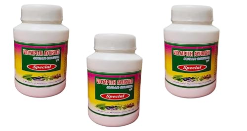 Image of Vidyapiith ayurveda sugar churn powder 100gm pack of 3