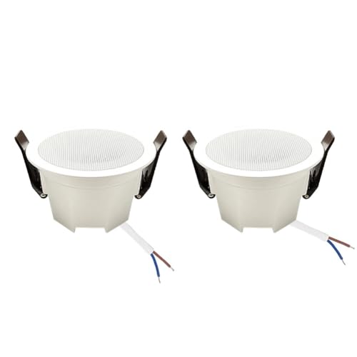 Minialtavoces de techo Bluetooth con altavoz estéreo auxiliar de audio doméstico