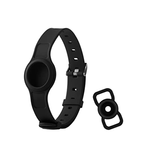 Volkano Waterproof Dog Collar for AirTag & AirTag Loop Holder Bundle, Silicone Dog Collar for Large Dogs & AirTag Cat…