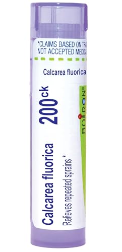 Boiron Calcarea Fluorica 200Ck Homeopathic Medicine for Sprains - 80 Pellets