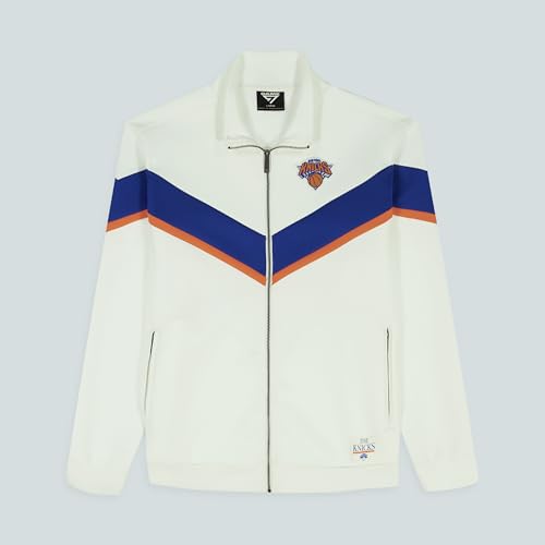 Image of GAME 7 NBA mens X Nba Men's Officially Licensed Long Sleeve Neoprene Zip Up Sweatshirt