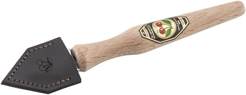 Kirschen Couteau à Tracer, Lame en Acier à Haute Teneur en Carbone, Manche en Hêtre Rouge, Outil de Marquage de Précision
