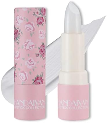 XINGXYUEL Matte Nude Lipstick Silky Velvet Lip Gloss Nude Lip Stain Paper Tube Lipsticks Non-Stick Cup, Waterproof Long Lasting Matte Lipstick for Women Daily Professional Lip Makeup-01 Clear