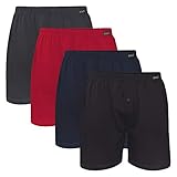 Der Stoff ist aus 100% gekämmter Baumwolle, das macht die Shorts hautfreundlich und pflegeleicht. Die Naturfaser sorgt für ein weiches und atmungsaktives Produkt.