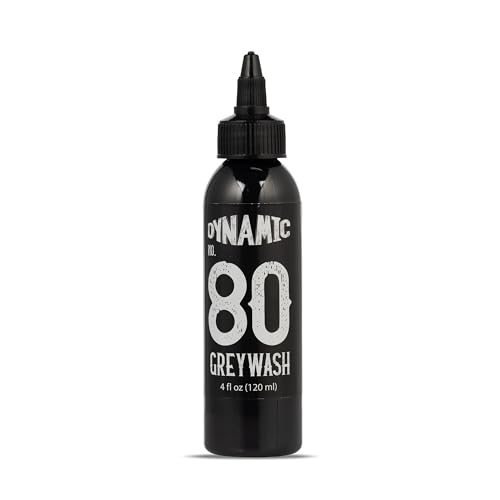 Dynamic Color Greywash #80 Tattoo Ink Made in USA Since 1990 4 oz