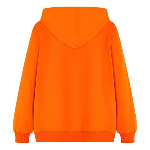Image of HILEELANG Boy Hoodie Sweatshirt Zip-Up Cotton Casual Pocket Jacket Spring Fall Clothes