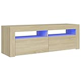 fernsehschrank eiche sonoma Der Fernsehschrank bietet ausreichend Platz, um Ihren DVD-Player, Ihre Spielekonsole, Ihr Streaming-Gerät und Ihre Medienträger ordentlich zu verstauen
