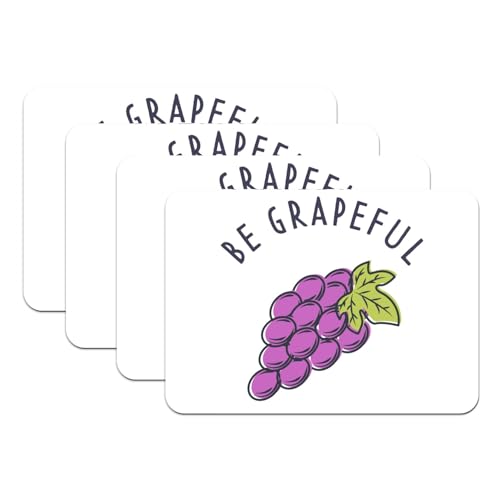 Sets de table lavables grand format avec dessous caoutchouc antidérapant