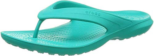 teal crocs