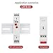 Nikou GRT8-B1 AC 220V Relay Delay Time Relay Mini Power Off Delay Time Relay DIN Rail Type with LED Indicator