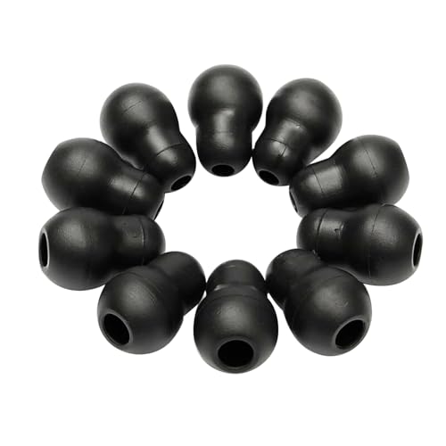 10 Pieces Silicone Earplug Soft Earplug Eartips Earpieces Replacement for Littmann Stethoscope
