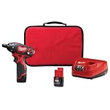 For Milwaukee 2401-22 M12 12V 1/4-Inch Cordless Hex Screwdriver Kit