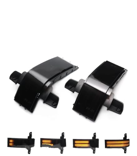 Luces intermitentes para automóvil y espejo retrovisor GMC Sierra 7
