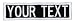 Custom Morale Name Tapes with Border! Personalized Text 1"x4" Patch W/Hook Fastener or Sew On.Black, Hook Fastener.