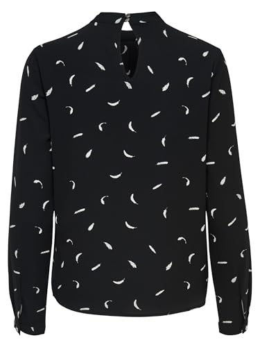 Onlnew Mallory L/S Blouse AOP WVN NOOS – Ansicht 6