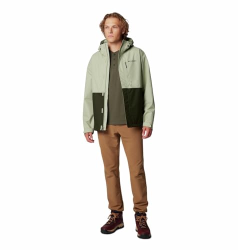 Image of Columbia Men Polyester Standard Length Omni-Tech Hikebound II Hiking and Trekking Waterproof Rain Jacket
