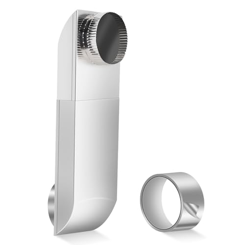 12 to 19 in periscope dryer vent telescoping dryer vent Fit for Whirlpool and all 4in Dryer Vent Outlet dryer vent kit for tight spaces adjustable dryer vent OEM Upgraded 304 stainless steel