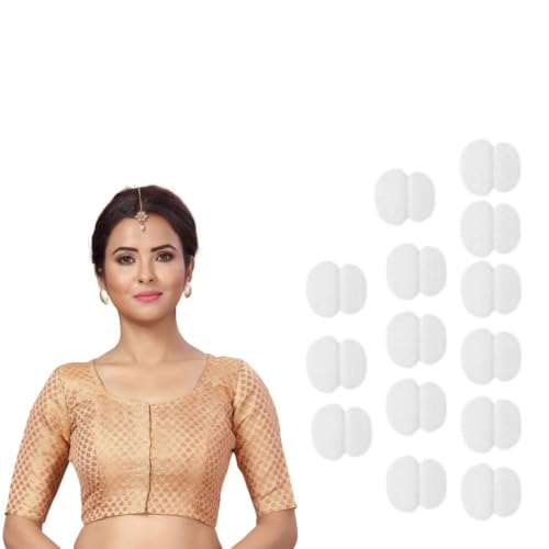 Image of Studio Shringaar Women's Zari Brocade Stitched Elbow Length Sleeves Saree Blouse