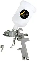 Pistola de Pintura HVLP Retoque 125ml Bico 0,8mm JP2000 JST