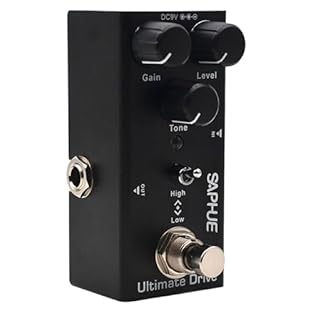 Power Supply:9V DC adapter adapter (Not Included) Input and Output Socket:Single 1/4'' (instrument cable) LED Light:LED indicator display the working state Metal Shell:Aluminum alloy casing housing with varnish finish,durable and solid Easy to Carry:...