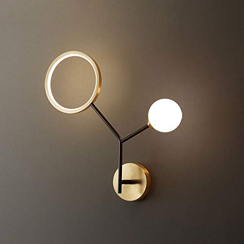 Lámpara de pared LED moderna y geométrica para iluminar con elegancia tu salón o pasillo
