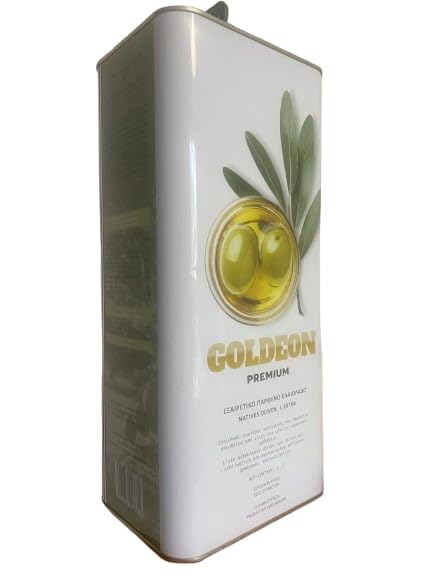 GOLDEON PREMIUM Natives Olivenöl EXTRA aus KRETA 5 Liter - Neue Ernte
