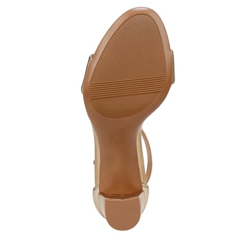 Naturalizer Women's Vera Heeled Sandals, Dark Gold Metallic, 9 by Naturalizer - Used condition - Image 4