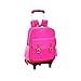 Durevole Universale Ruota Trolley Borsa da Viaggio Trolley Zainetto Studenti della Scuola primaria Ragazzi e Ragazze Resistente all'Usura Impermeabile Zaino per Bambini Borsa per Scale da arrampicat