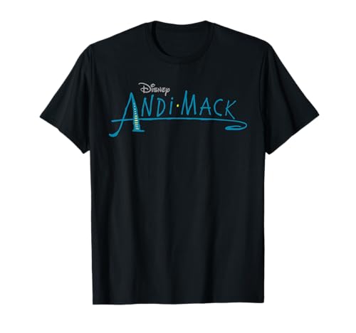 T-shirt Disney Channel Andi Mack en coton noir stretch pour ado