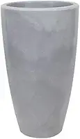 Vaso Verona Alto 30 X 53 Cm Antique Cimento