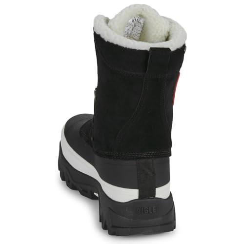 Aigle Herren Snow Schneestiefel, Schwarz, 44 EU, Schwarz, 44 EU