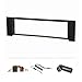 Produktbild tomzz Audio 2403-013 Radioblende Set kompatibel mit Audi A4 B6 8E 8H schwarz mit Radioadapter ISO Antennenadapter Phantomeinspeisung DIN ISO