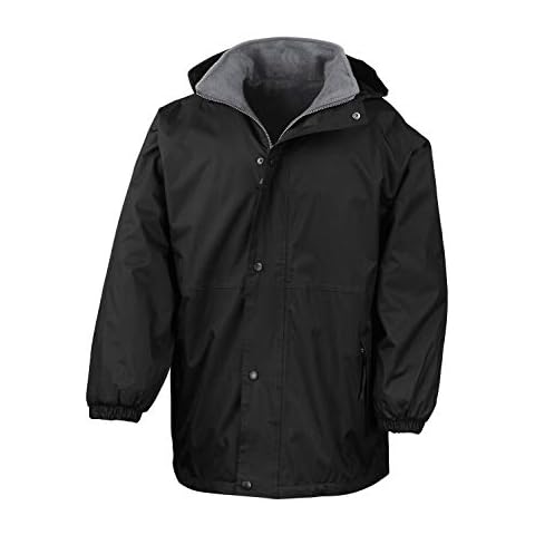 Result R160A Reversible Fleece Jacket - Black/Grey Cover