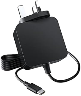 NEUE DAWN 65W USB C Power Adapter Compatible with Lenovo ThinkPad Yoga, HP Chromebook, Dell XPS, ASUS, Acer, HUAWEI, Xiaomi, Samsung and more Type C Devices USB-C PD Wall Laptop Charger Power Supply