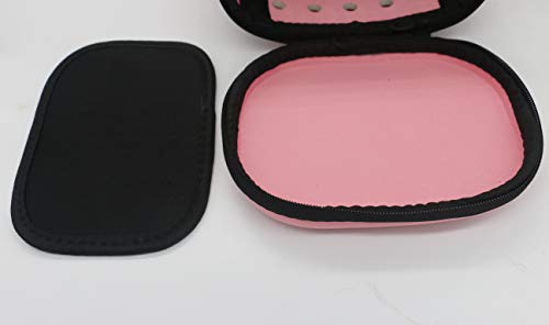 Travel Small Animals Guinea Pig Hamster Hedgehog Carrier Bag with Soft Mat Breathable Pink Portable Small Guinea Pig Chinchillas Hamsters Hedgehogs Carrier Handbag Mini Box for Small Animals Carriers