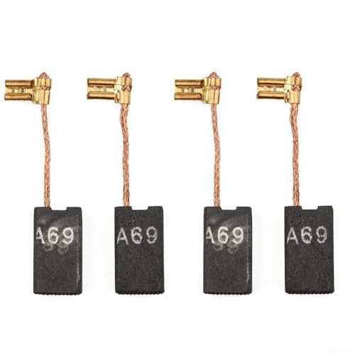 Besttoolifes Juego de 4 cepillos de carbono compatibles con Bosch GBH5400, GBH5-38X, GSH38, GBH5-40D, GSH500, GSH88X, GSH5X, TSH5000 piezas de repuesto para martillo giratorio y demolición, 22,9 x