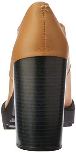 Tamanco Salto, Moleca, Feminino, Tan