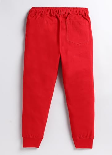 Image of Solid Color Boy's Pure Cotton Track Pant