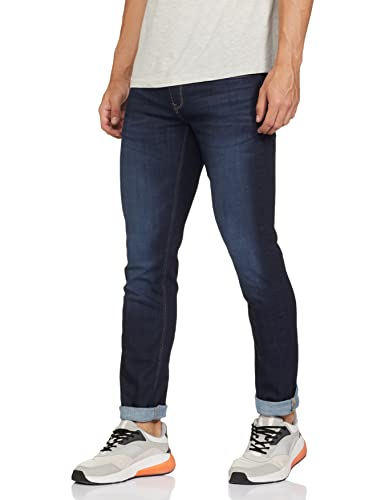 Image of Spykar Men's Mid Rise Slim Jeans